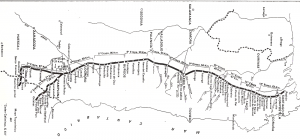 Etappen-Karte der HSE-Radwallfahrt